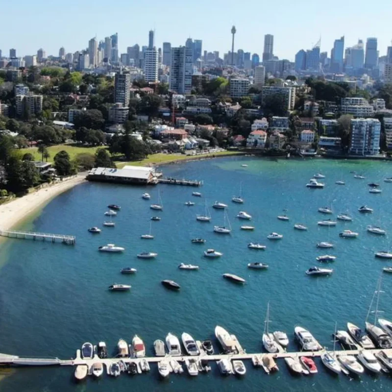 Double Bay streetscape in Sydney’s Eastern Suburbs